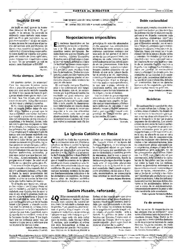ABC MADRID 01-03-2001 página 12