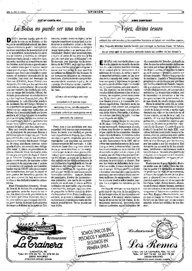 ABC MADRID 01-03-2001 página 15