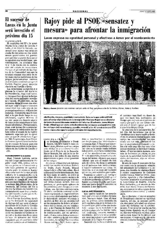 ABC MADRID 01-03-2001 página 20