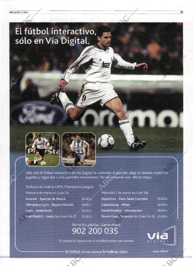 ABC MADRID 01-03-2001 página 25