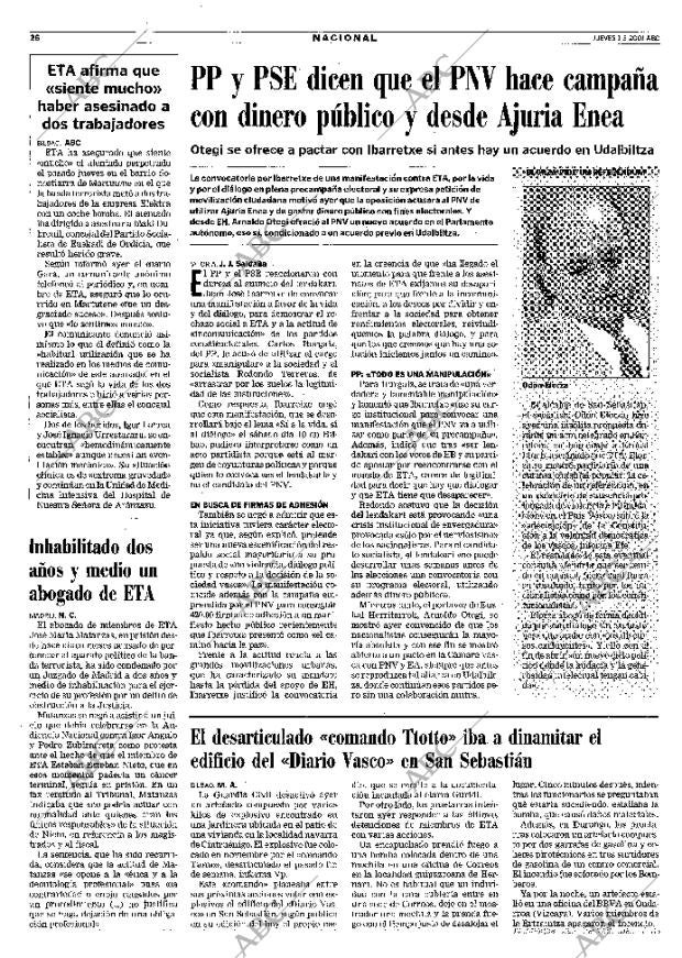 ABC MADRID 01-03-2001 página 26