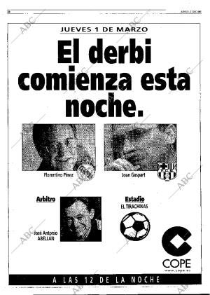 ABC MADRID 01-03-2001 página 38