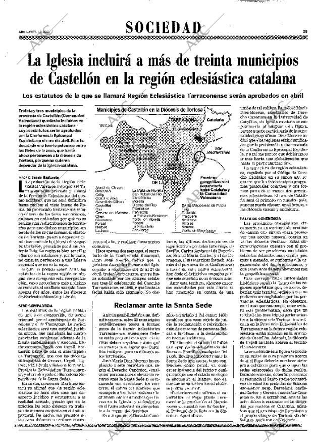 ABC MADRID 01-03-2001 página 39