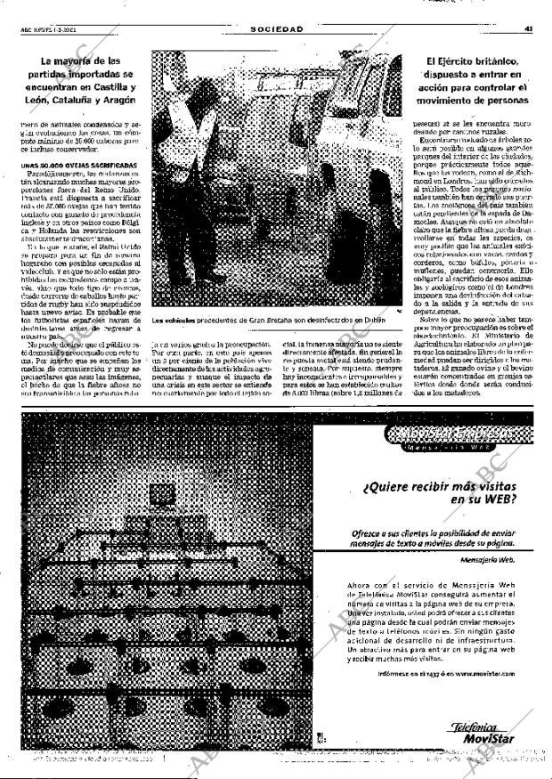 ABC MADRID 01-03-2001 página 41