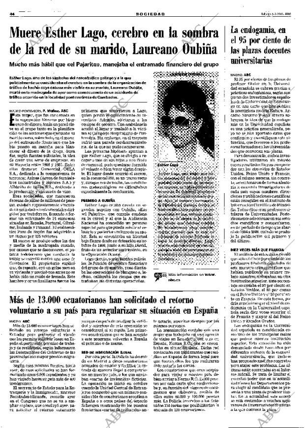 ABC MADRID 01-03-2001 página 44