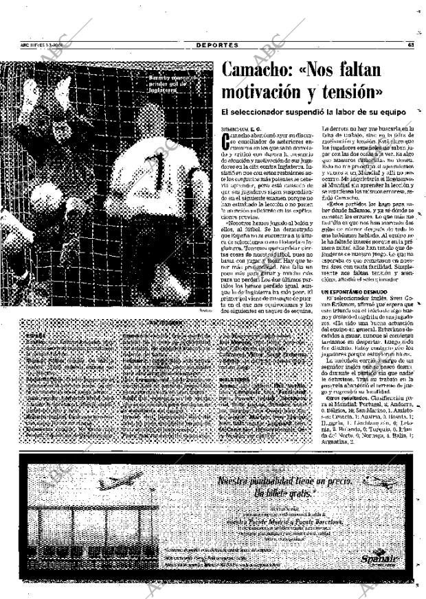 ABC MADRID 01-03-2001 página 63