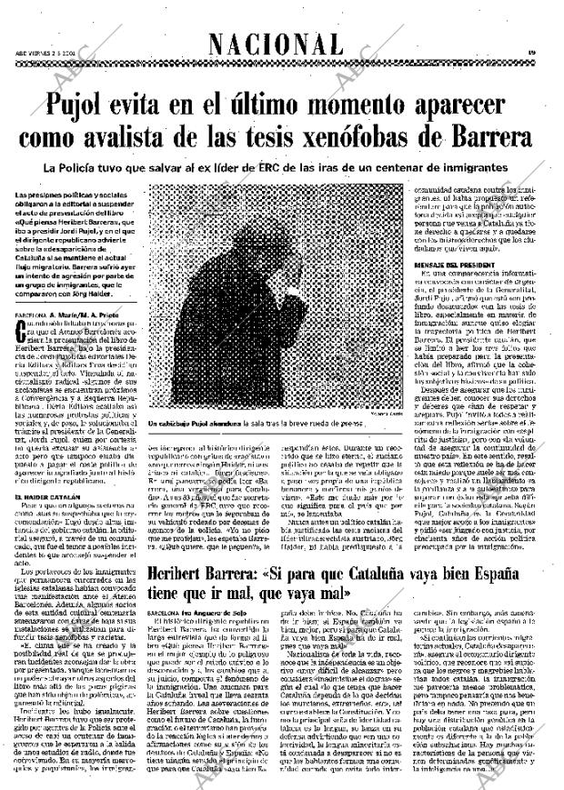 ABC SEVILLA 02-03-2001 página 19