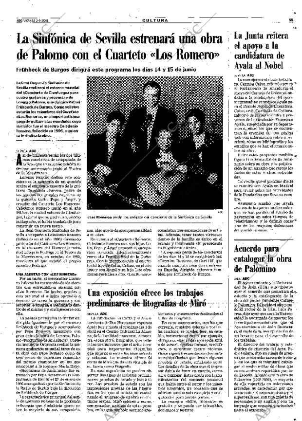 ABC SEVILLA 02-03-2001 página 55