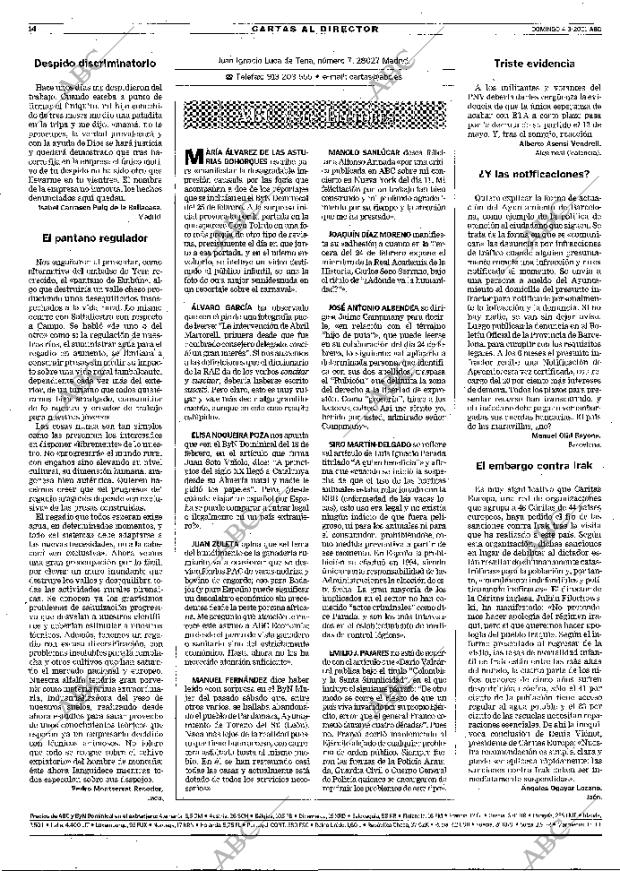 ABC MADRID 04-03-2001 página 14