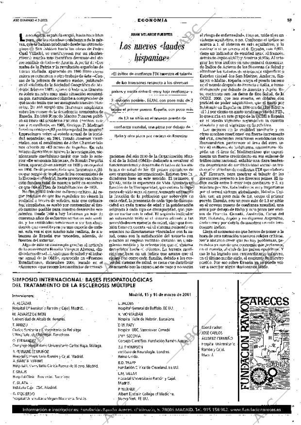 ABC MADRID 04-03-2001 página 53
