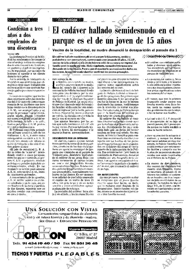 ABC MADRID 04-03-2001 página 98