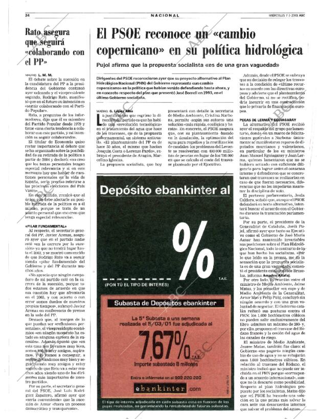ABC MADRID 07-03-2001 página 24