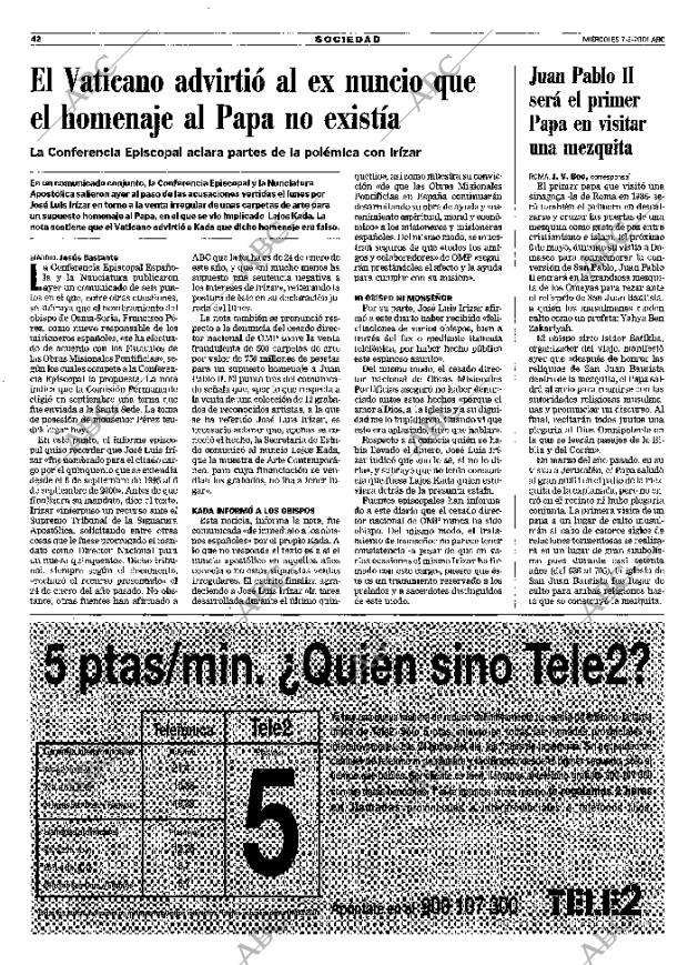 ABC MADRID 07-03-2001 página 42