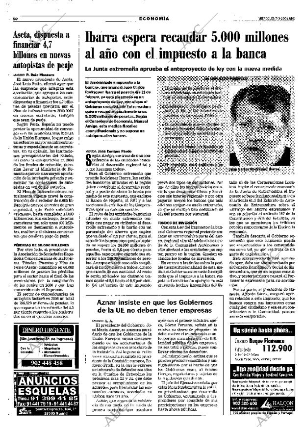 ABC MADRID 07-03-2001 página 50
