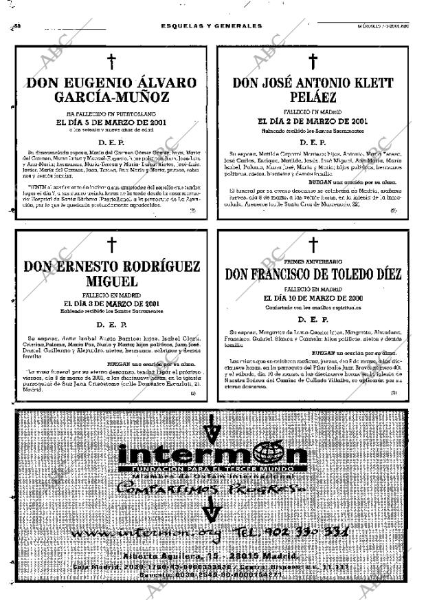 ABC MADRID 07-03-2001 página 68