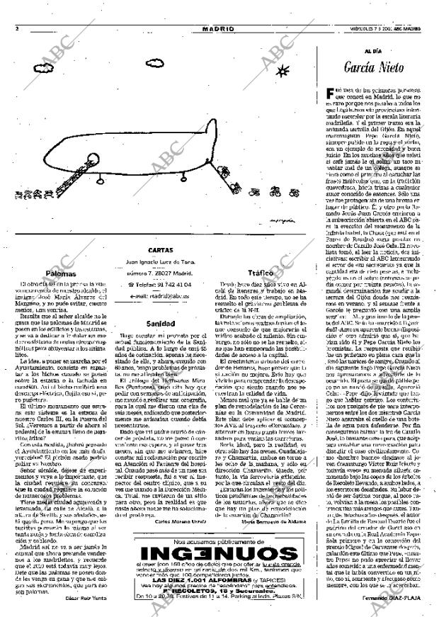 ABC MADRID 07-03-2001 página 86