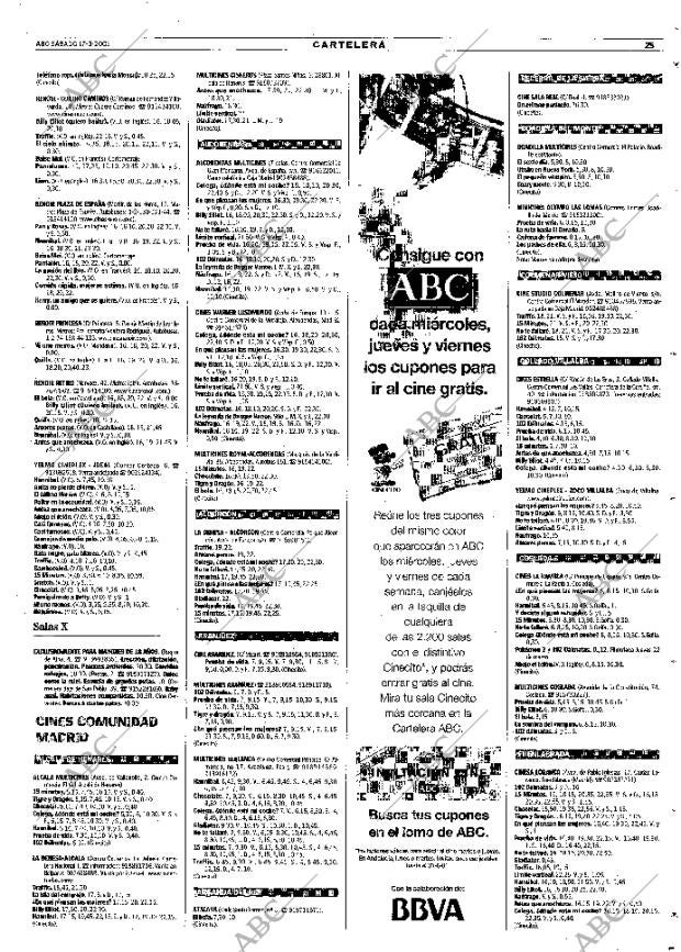 ABC MADRID 17-03-2001 página 109
