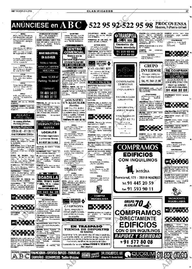 ABC MADRID 17-03-2001 página 121