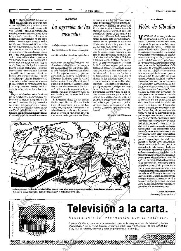 ABC MADRID 17-03-2001 página 14