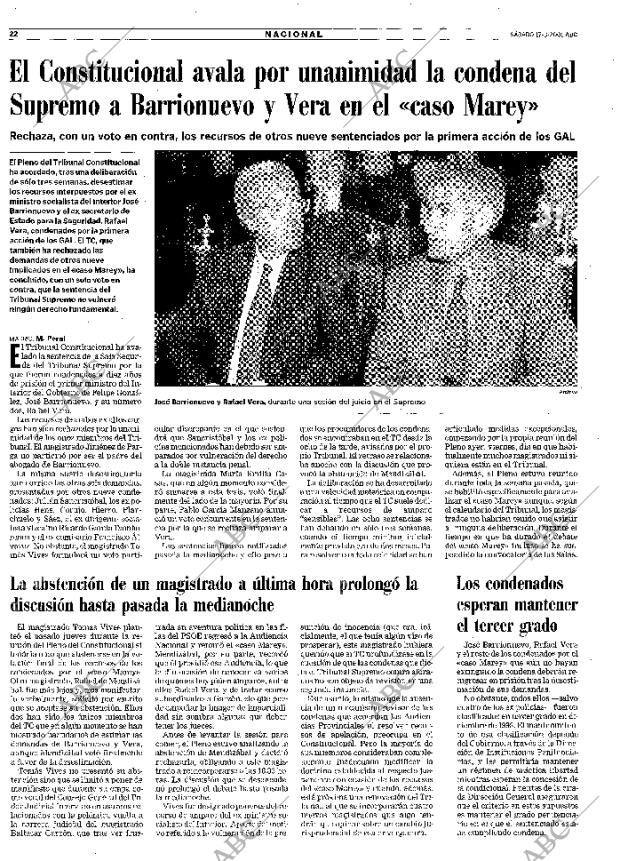 ABC MADRID 17-03-2001 página 22