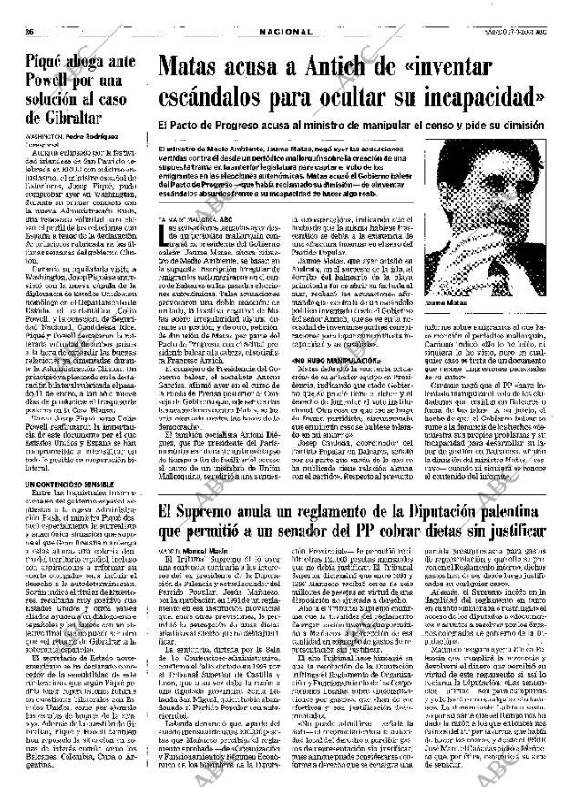 ABC MADRID 17-03-2001 página 26