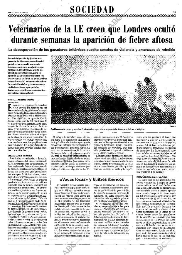 ABC MADRID 17-03-2001 página 33