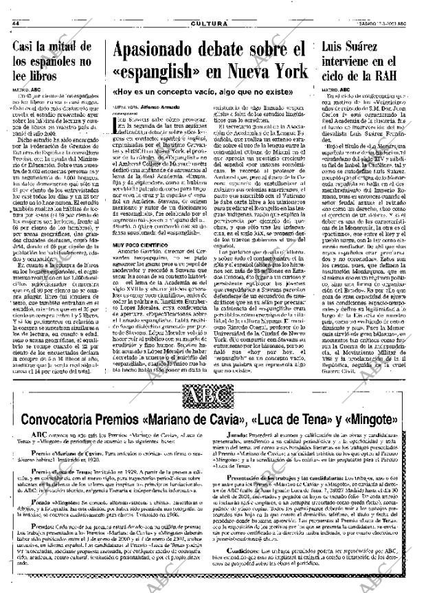 ABC MADRID 17-03-2001 página 44