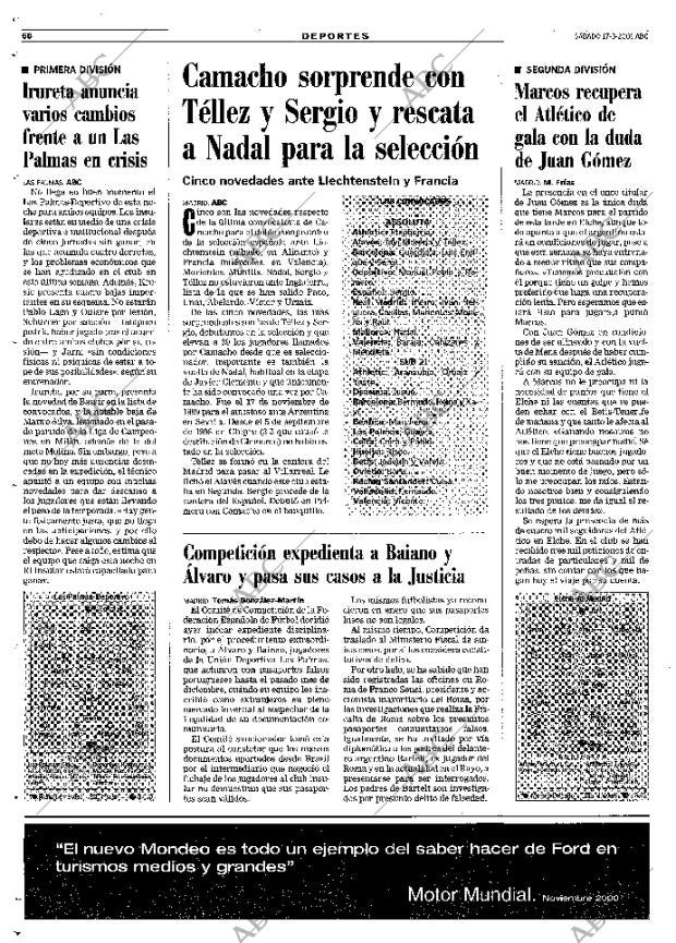 ABC MADRID 17-03-2001 página 60