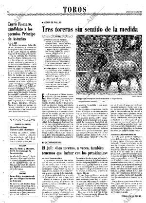 ABC MADRID 17-03-2001 página 74