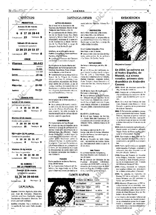 ABC SEVILLA 17-03-2001 página 51