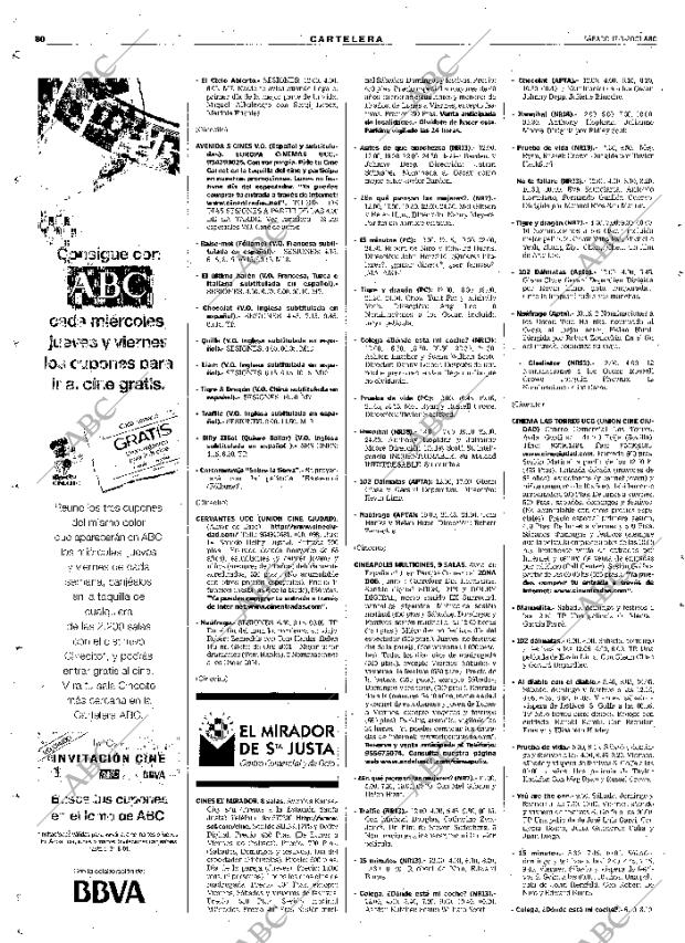 ABC SEVILLA 17-03-2001 página 80