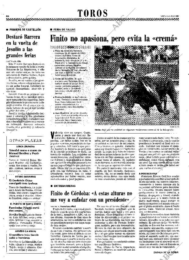 ABC MADRID 19-03-2001 página 80