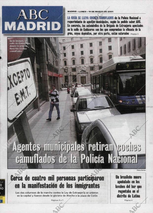 ABC MADRID 19-03-2001 página 93