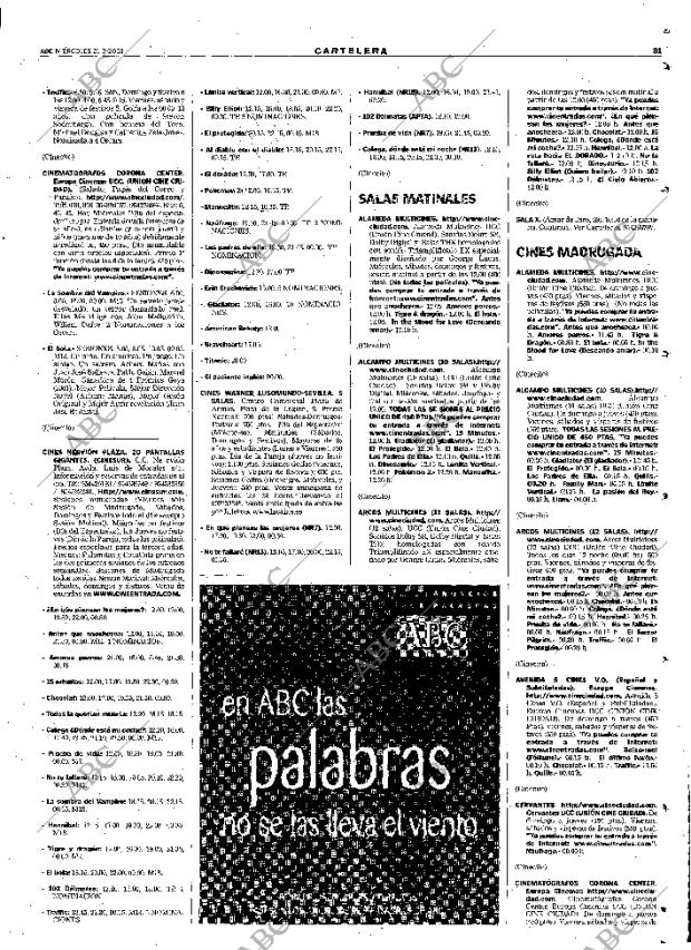 ABC SEVILLA 21-03-2001 página 81