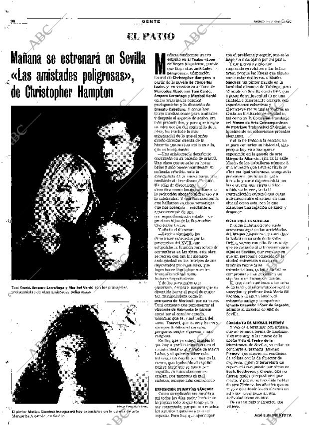 ABC SEVILLA 21-03-2001 página 98