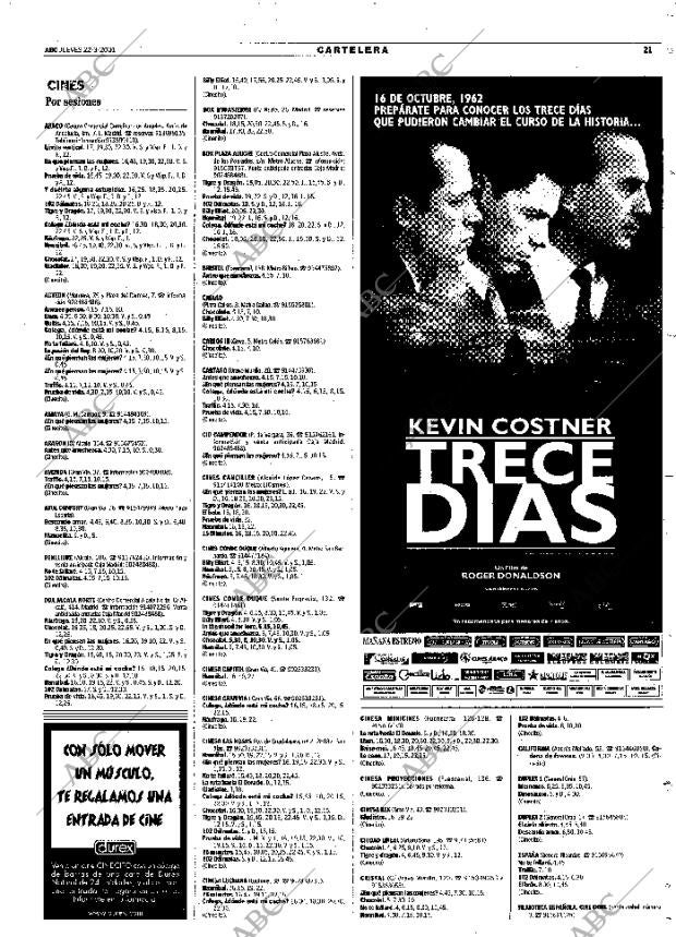 ABC MADRID 22-03-2001 página 105