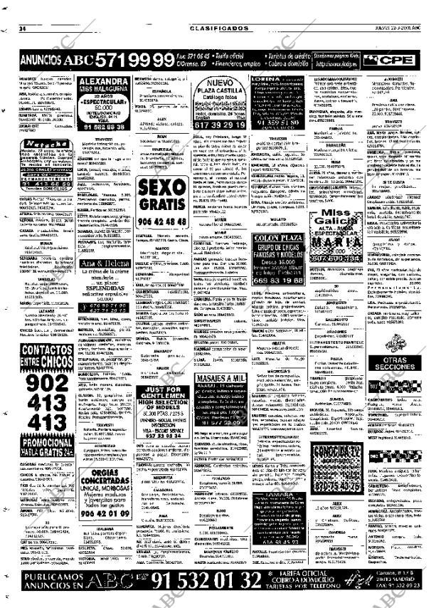 ABC MADRID 22-03-2001 página 118