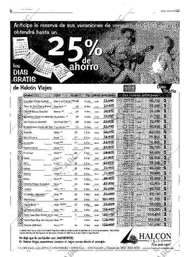 ABC MADRID 22-03-2001 página 16