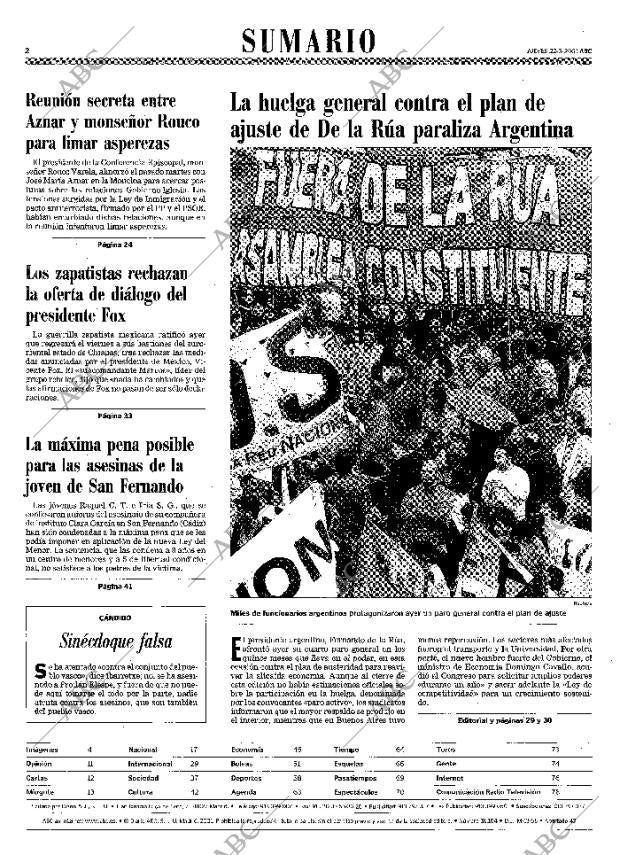 ABC MADRID 22-03-2001 página 2