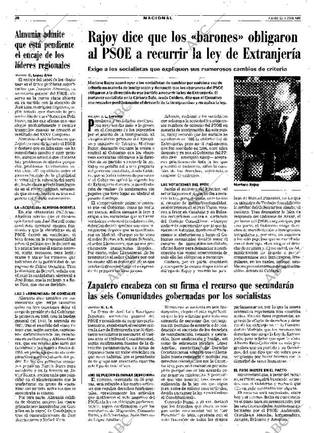 ABC MADRID 22-03-2001 página 28