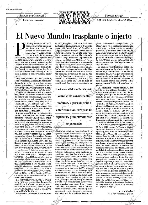 ABC MADRID 22-03-2001 página 3