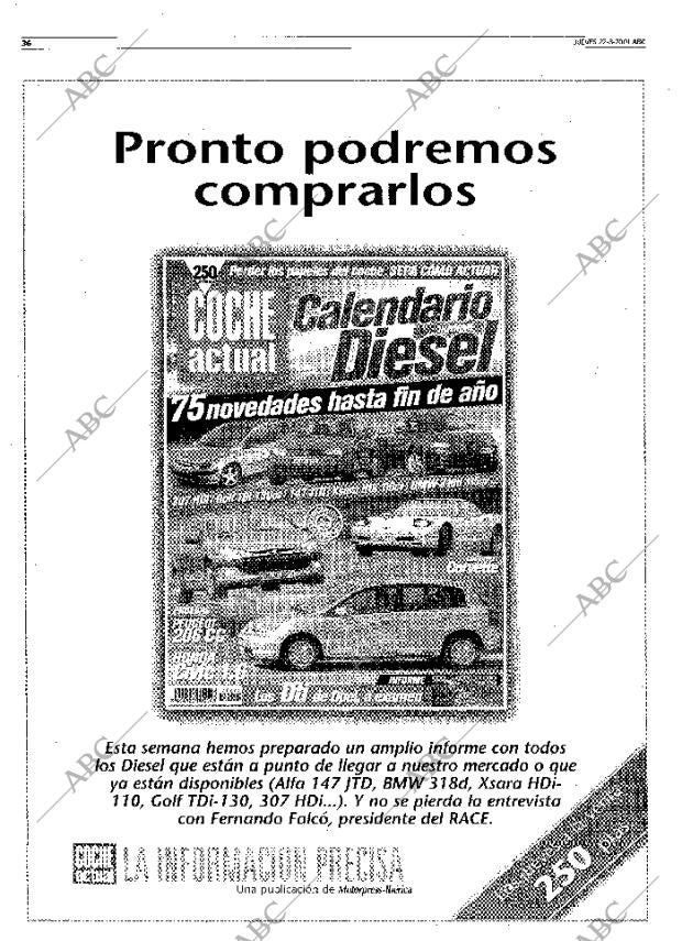 ABC MADRID 22-03-2001 página 36