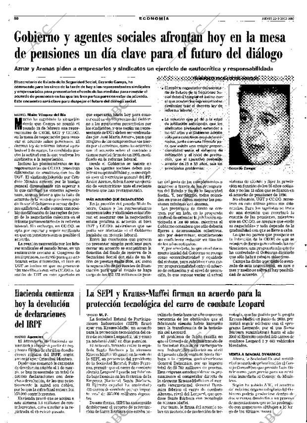 ABC MADRID 22-03-2001 página 50