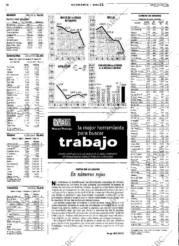 ABC MADRID 22-03-2001 página 52