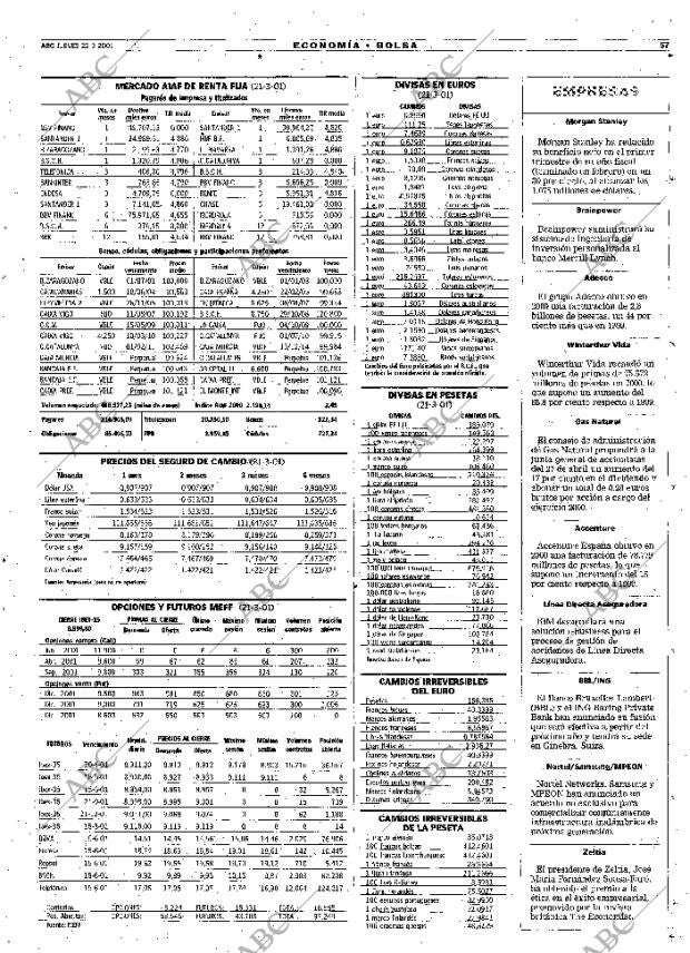 ABC MADRID 22-03-2001 página 57