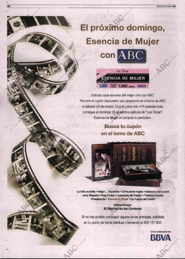 ABC MADRID 22-03-2001 página 60