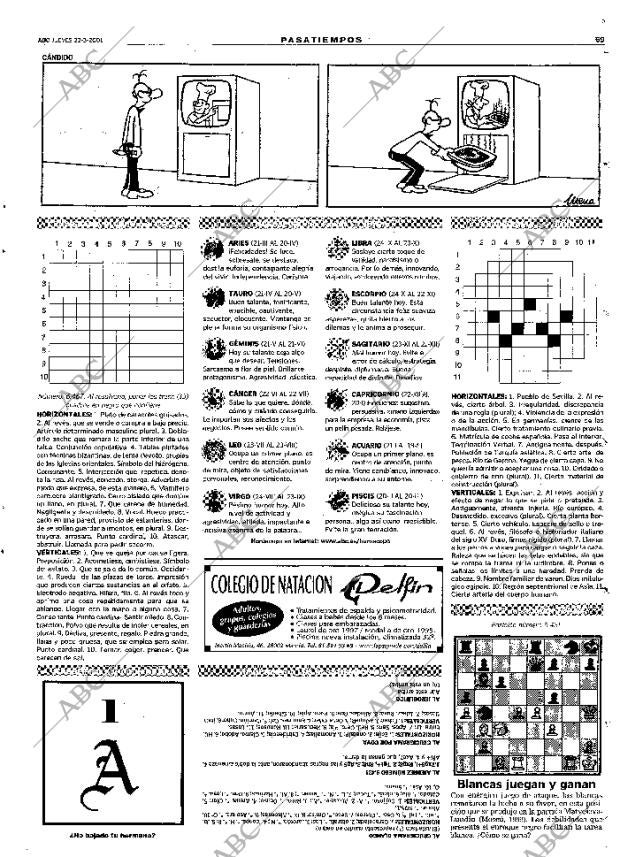 ABC MADRID 22-03-2001 página 69