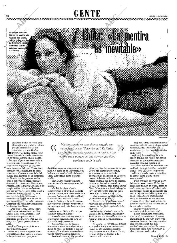 ABC MADRID 22-03-2001 página 74