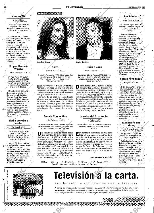 ABC MADRID 22-03-2001 página 80