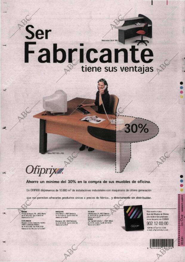 ABC MADRID 22-03-2001 página 84